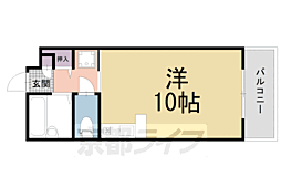 メゾン三愛 1Kの間取図画像