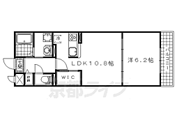 ラヴィータ 1LDKの間取図画像