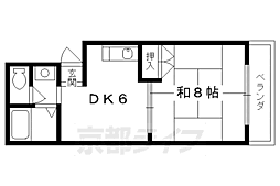 サンライズ紫野 2階/-