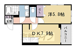 ヒカルサ京都梅津 2階/-