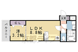 (仮称)ジーメゾン山科ヴェリタ 2階/-