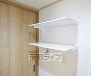 洗濯パン上部収納が便利