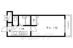 プリュジュール北山 3階/-