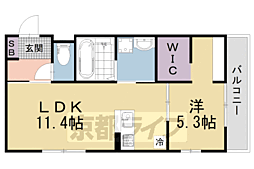 アイル京都山科 2階/-