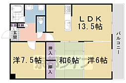 第34長栄ヴィラ大成さが 4階/-