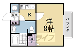 ソレアード 2階/-