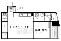 ピコット7 1LDKの間取図画像