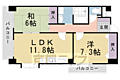 アグラード長岡京6階11.1万円