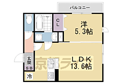 D−ROOM深草小久保町C 1階/-
