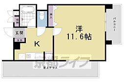 近鉄京都線 十条駅 徒歩5分 7階/-