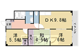 ロイヤルハイツ 3DKの間取図画像