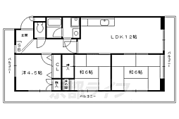 ソシアル大山崎 3LDKの間取図画像
