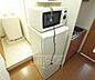 設備：冷蔵庫・電子レンジです。