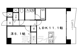 カンマキーノ 1LDKの間取図画像