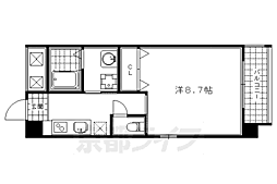 サンクチュアリ四条高倉 2階