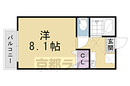 スプラウト 1Kの間取図画像