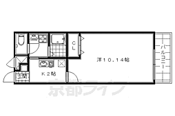 近鉄京都線 上鳥羽口駅 徒歩15分