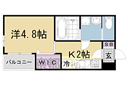 Ｙ＆Ｃ伏見　（ハーモニーテラス鳥羽町Ｃ棟） 3階
