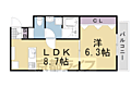 シャルレ12番館1階6.2万円