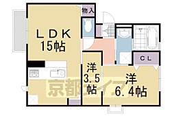 ルナパレス友岡 2階