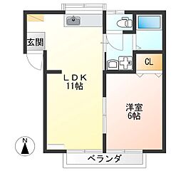 サンモリッツハイツB 2階/203