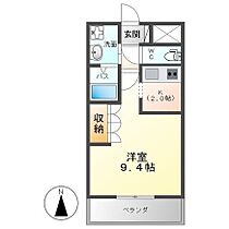 スズラン 207 ｜ 栃木県さくら市きぬの里３丁目20-1（賃貸マンション1K・2階・30.00㎡） その2