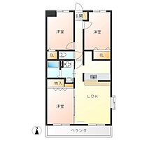 グリーンスクエア京町 306 ｜ 栃木県宇都宮市京町10-20（賃貸マンション3LDK・3階・70.87㎡） その2