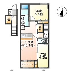 エトワール　タケ 2階/-