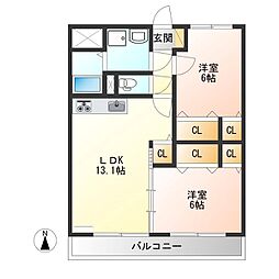 キング・ペレ 1階/103