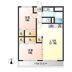 JR東北本線 雀宮駅 バス14分 南町二丁目下車 徒歩5分