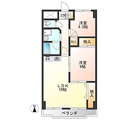 泉ケ丘ハイツ 4階/406
