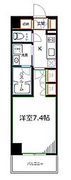 ブライズ高円寺 1Kの間取図画像
