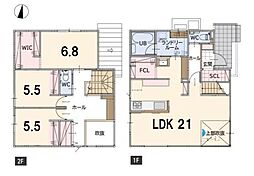 上冨居 A棟 新築戸建
