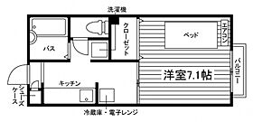 フロンティア[食事付き]  ｜ 茨城県つくば市春日４丁目3-11（賃貸アパート1K・2階・24.70㎡） その2