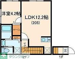 エクセルコート江古田 1LDKの間取図画像