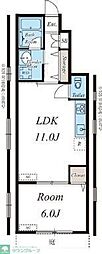ブランノワール 1LDKの間取図画像