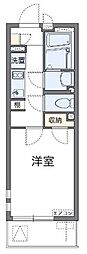 CLEINONISHIKI 1Kの間取図画像