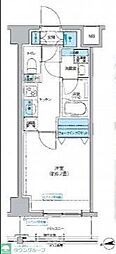 フレンシアノイエ成増 1Kの間取図画像