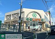 ライフ赤塚店 スーパー 430m