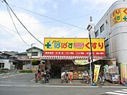 どらっぐぱぱす 徒歩15分。 1160m