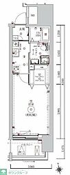 LUMEEDEKODA 1Kの間取図画像