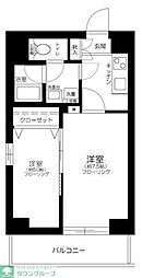 セレナーデ東長崎 2Kの間取図画像