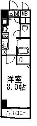 AzaleaHouse練馬 1Kの間取図画像