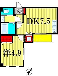 間取図画像 1DK