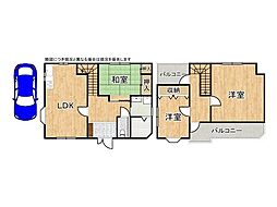 大阪府堺市中区八田北町　中古一戸建て