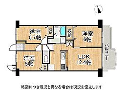 間取図画像 3LDK