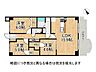 間取り：収納が充実した広々3LDKです。日当たり、通風良好です。