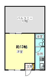 北野ビルの間取図画像