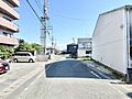 南側を向いて撮...