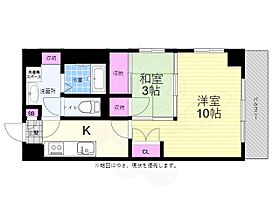 エイトバレー26ビル  ｜ 広島県広島市中区広瀬町1番4号（賃貸マンション2K・7階・35.50㎡） その2